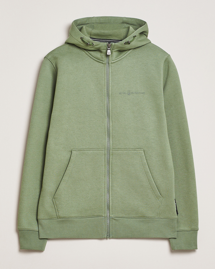 Herre | Trøjer | Sail Racing | Bowman Full Zip Hoodie Hedge Green