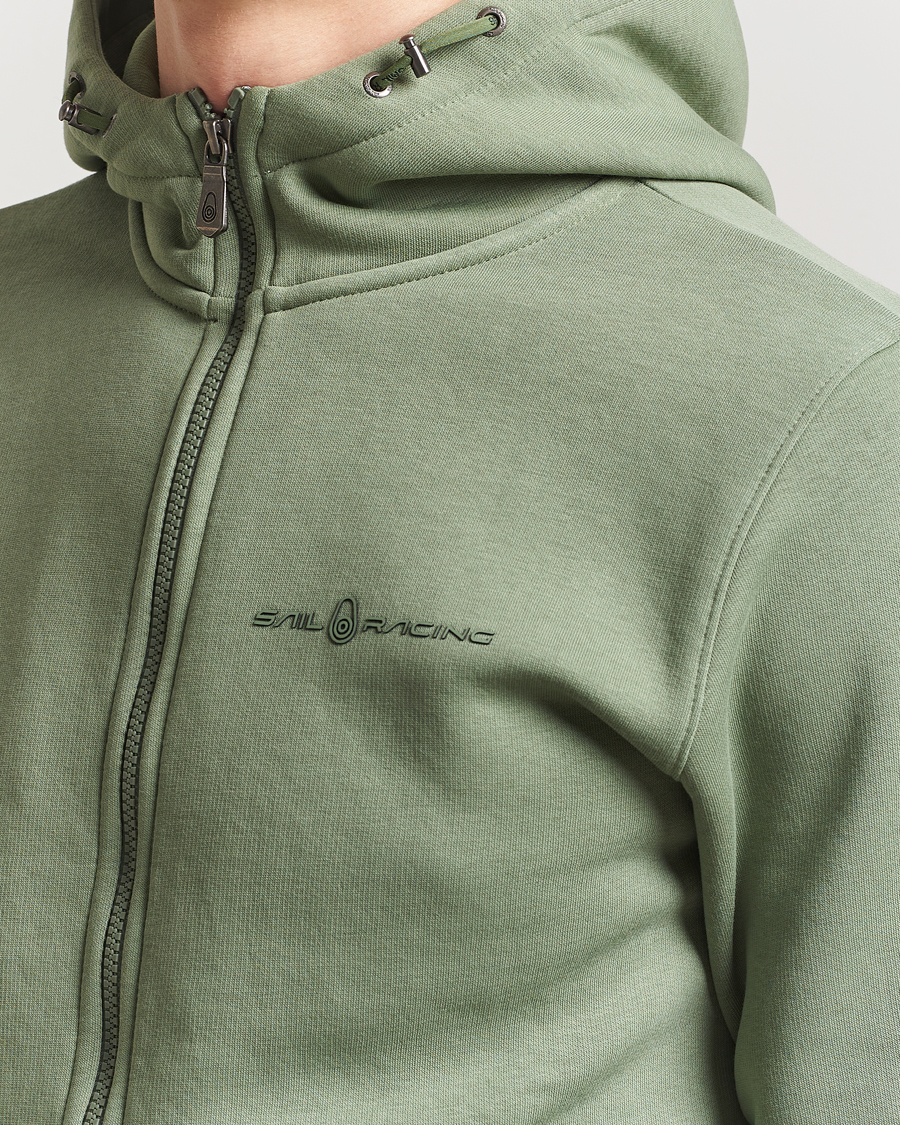 Herre | Trøjer | Sail Racing | Bowman Full Zip Hoodie Hedge Green