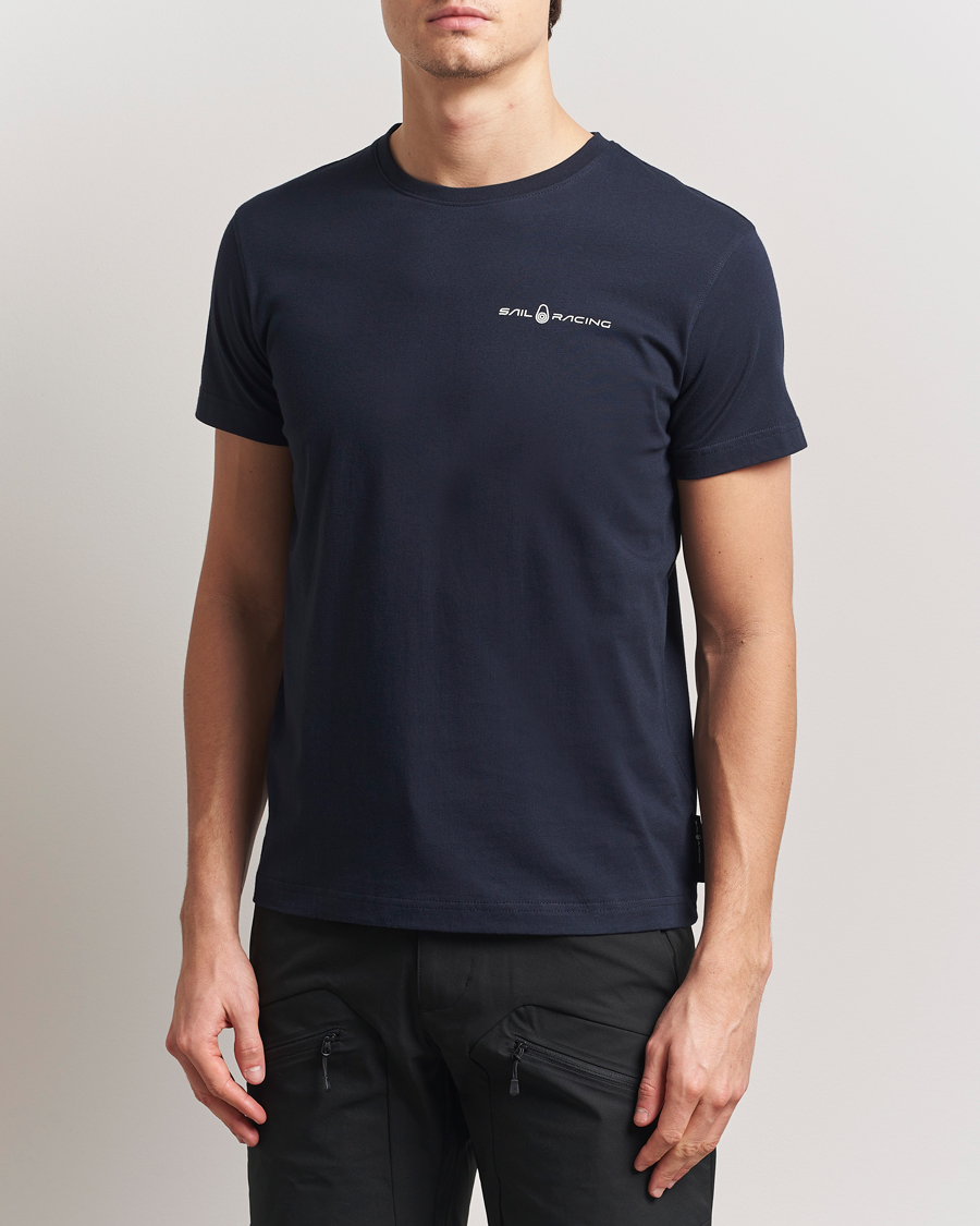 Herre | T-Shirts | Sail Racing | Bowman Crew Neck T-Shirt Dark Navy