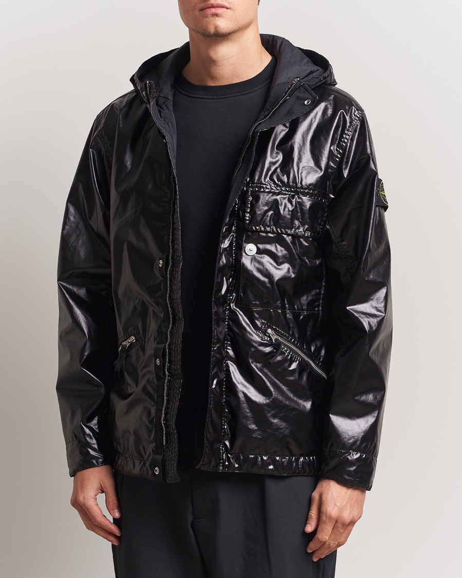 Herre | Jakker | Stone Island | Mussola Gommata Hooded Jacket Black