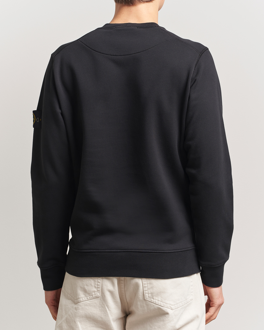 Herre | Trøjer | Stone Island | Garment Dyed Fleece Sweatshirt Black