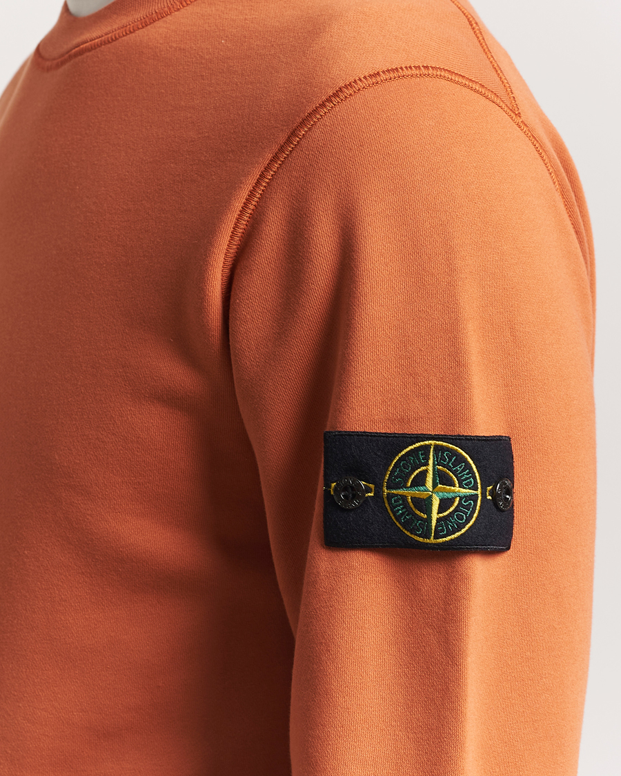 Herre | Trøjer | Stone Island | Garment Dyed Fleece Sweatshirt Sienna