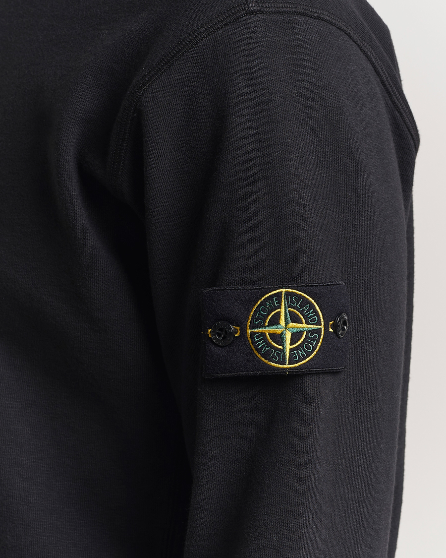 Herre | Trøjer | Stone Island | Old Dyed Cotton Sweatshirt Black