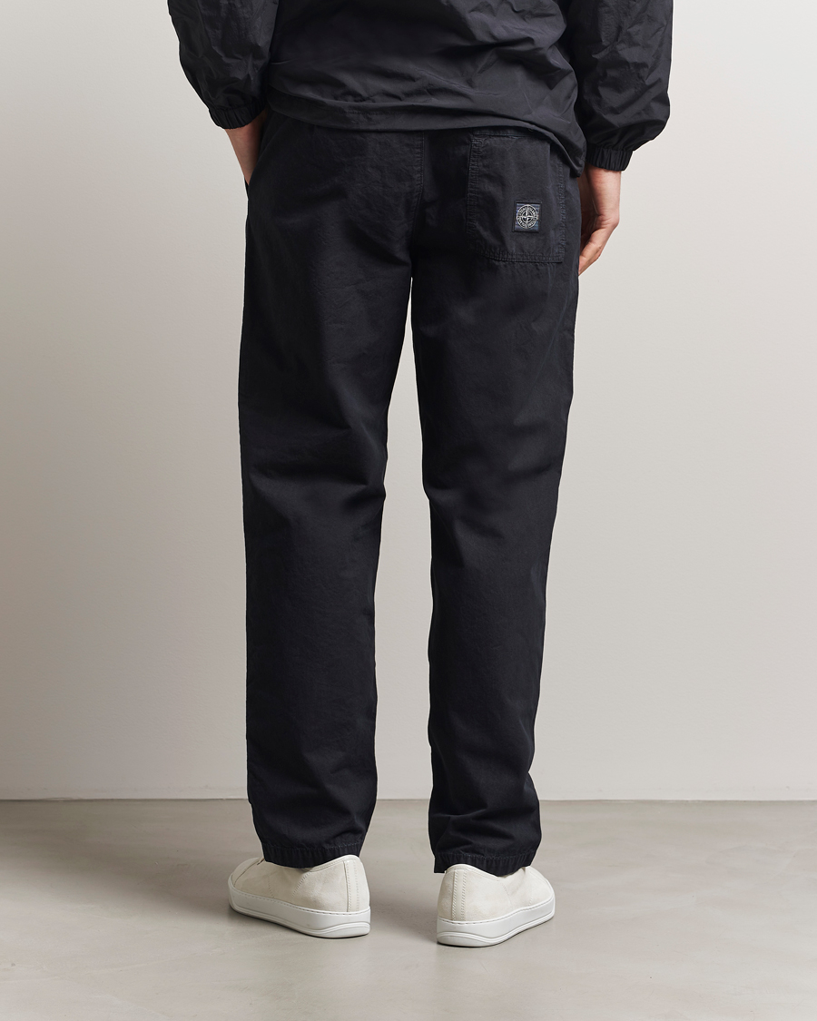Herre | Bukser | Stone Island | Brushed Cotton Canvas Fatigue Pants Navy Blue