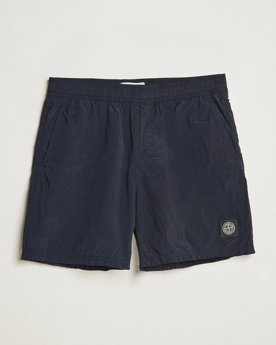 Herre | Badebukser | Stone Island | Nylon Metal Econyl Swimshorts Navy Blue