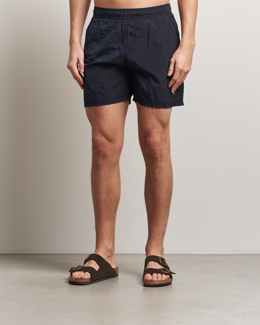 Herre | Badebukser | Stone Island | Nylon Metal Econyl Swimshorts Navy Blue