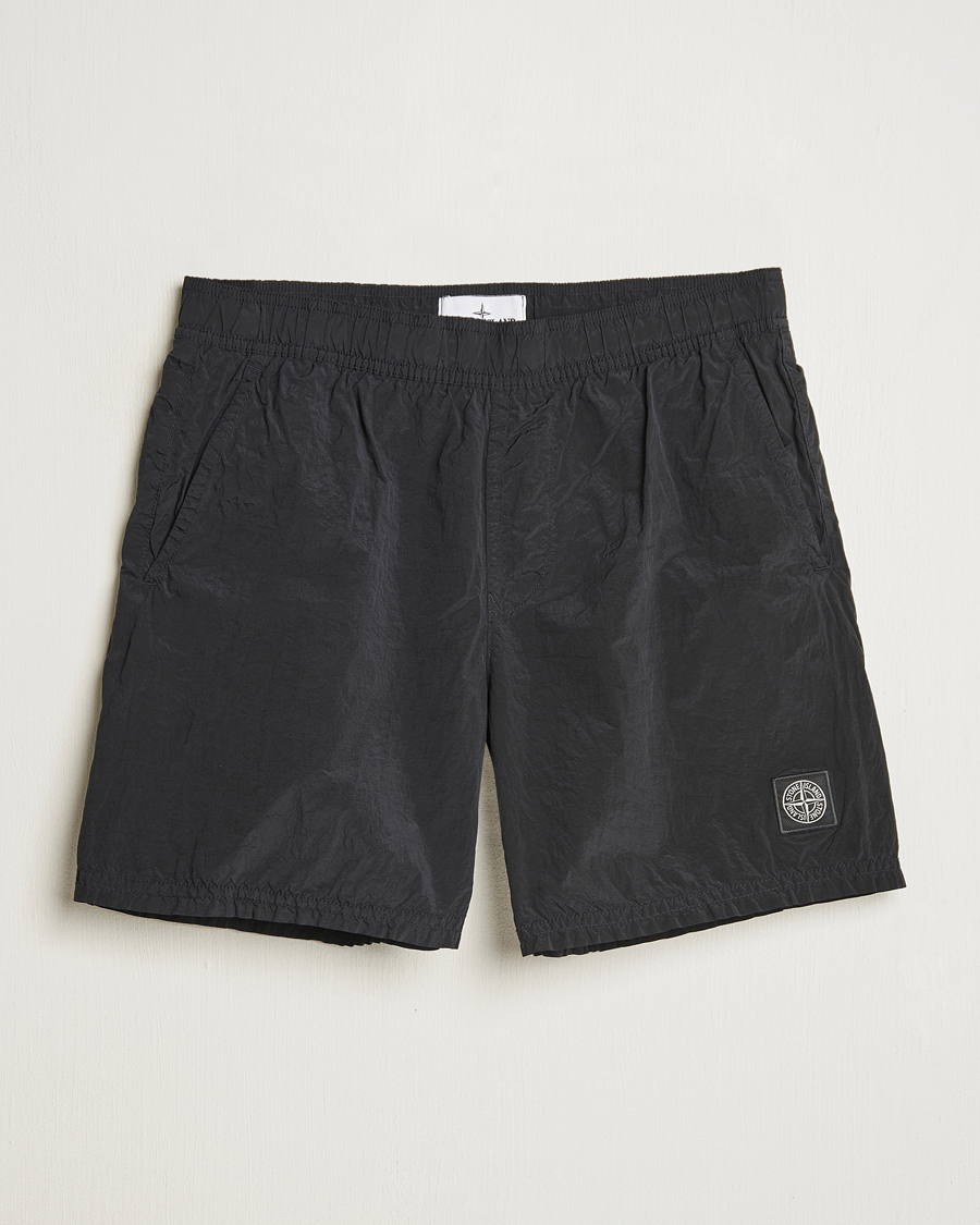 Herre | Badebukser | Stone Island | Nylon Metal Econyl Swimshorts Black