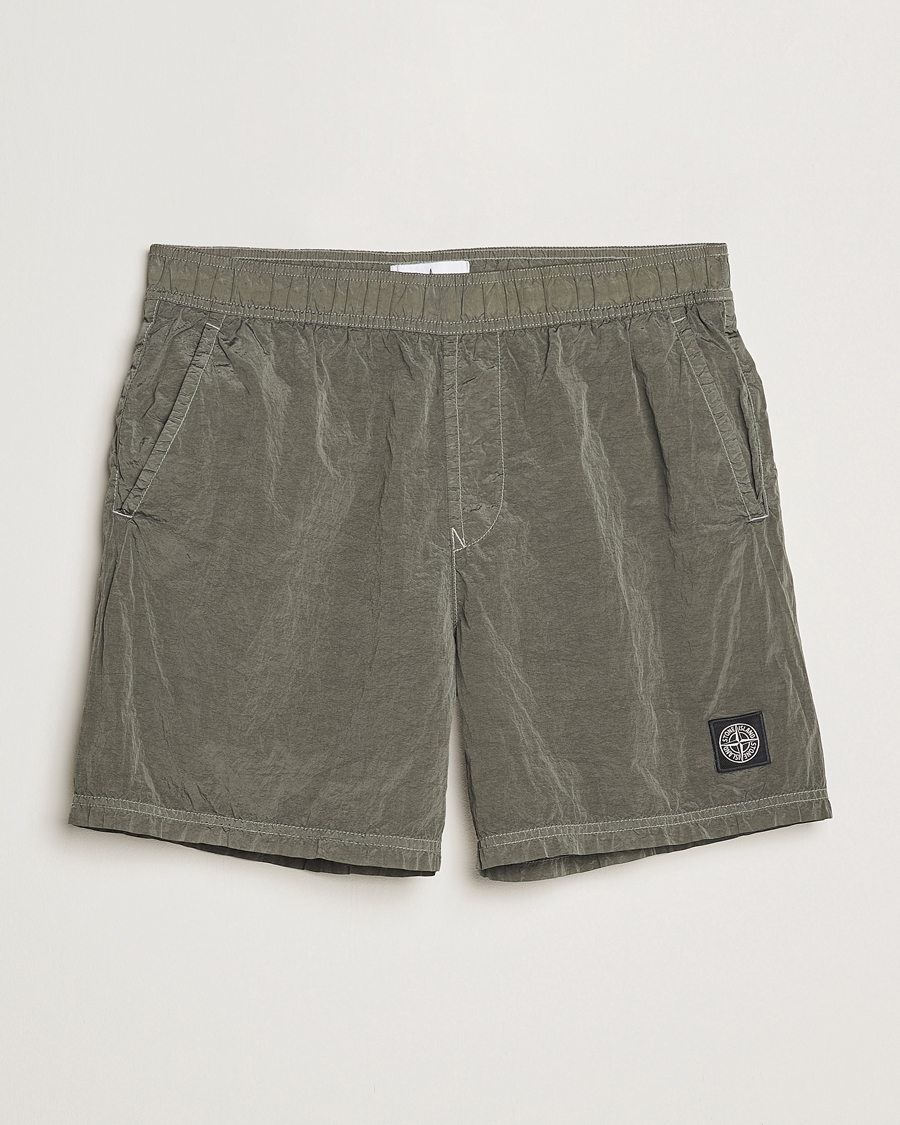 Herre | Badebukser | Stone Island | Nylon Metal Econyl Swimshorts Military Green