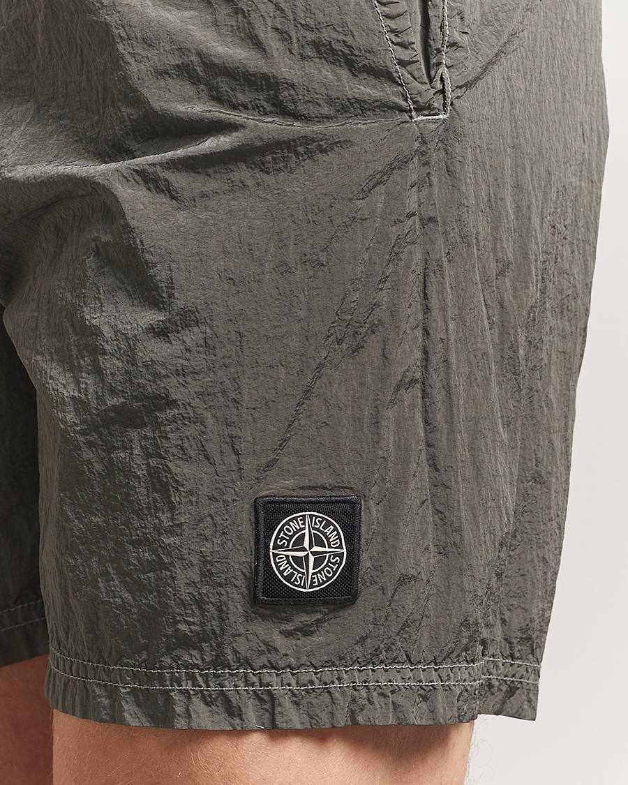 Herre | Badebukser | Stone Island | Nylon Metal Econyl Swimshorts Military Green