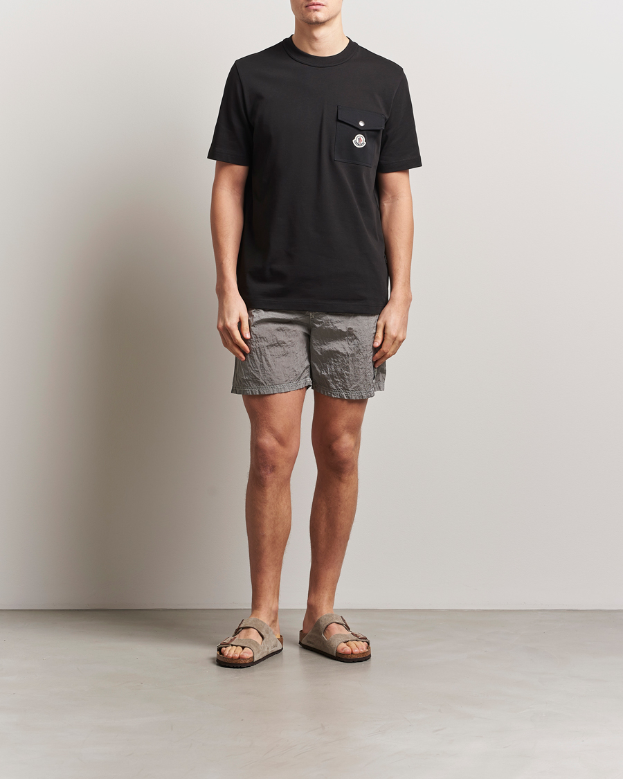 Herre | Badebukser | Stone Island | Nylon Metal Econyl Swimshorts Pearl Grey