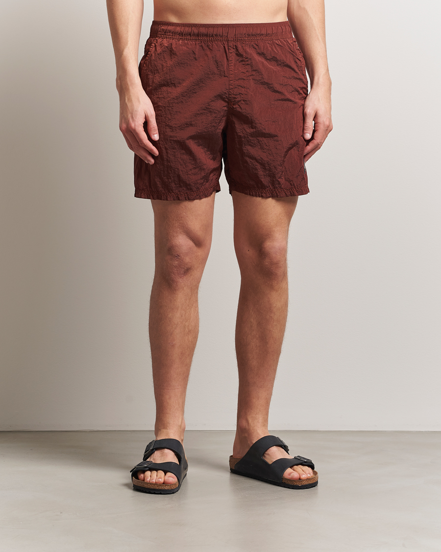 Herre | Badebukser | Stone Island | Nylon Metal Econyl Swimshorts Copper