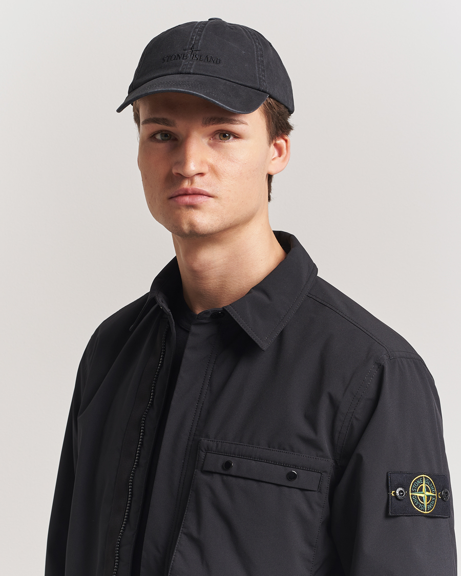 Herre | Hatte & kasketter | Stone Island | Stone IslandCotton Gabardine CapBlack