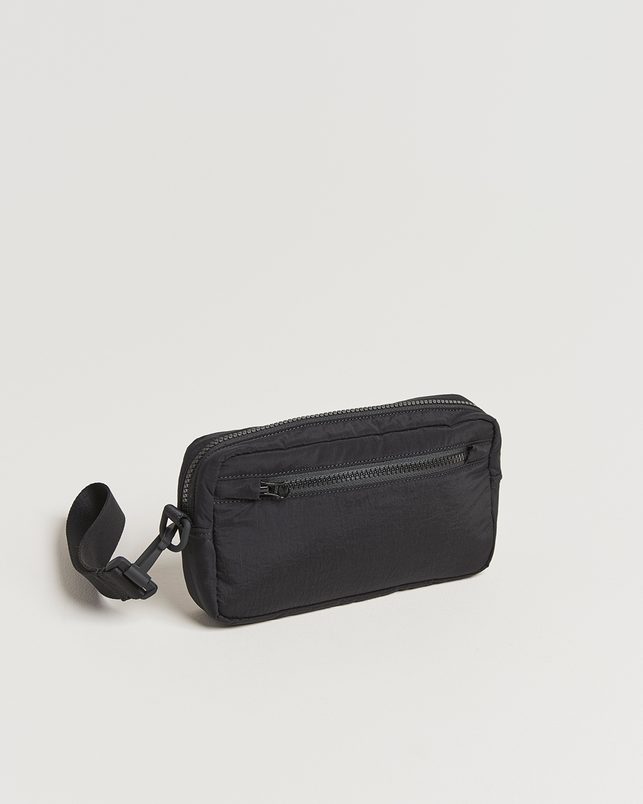 Herre | Stone Island Nylon Metal Pouch Black | Stone Island | Nylon Metal Pouch Black