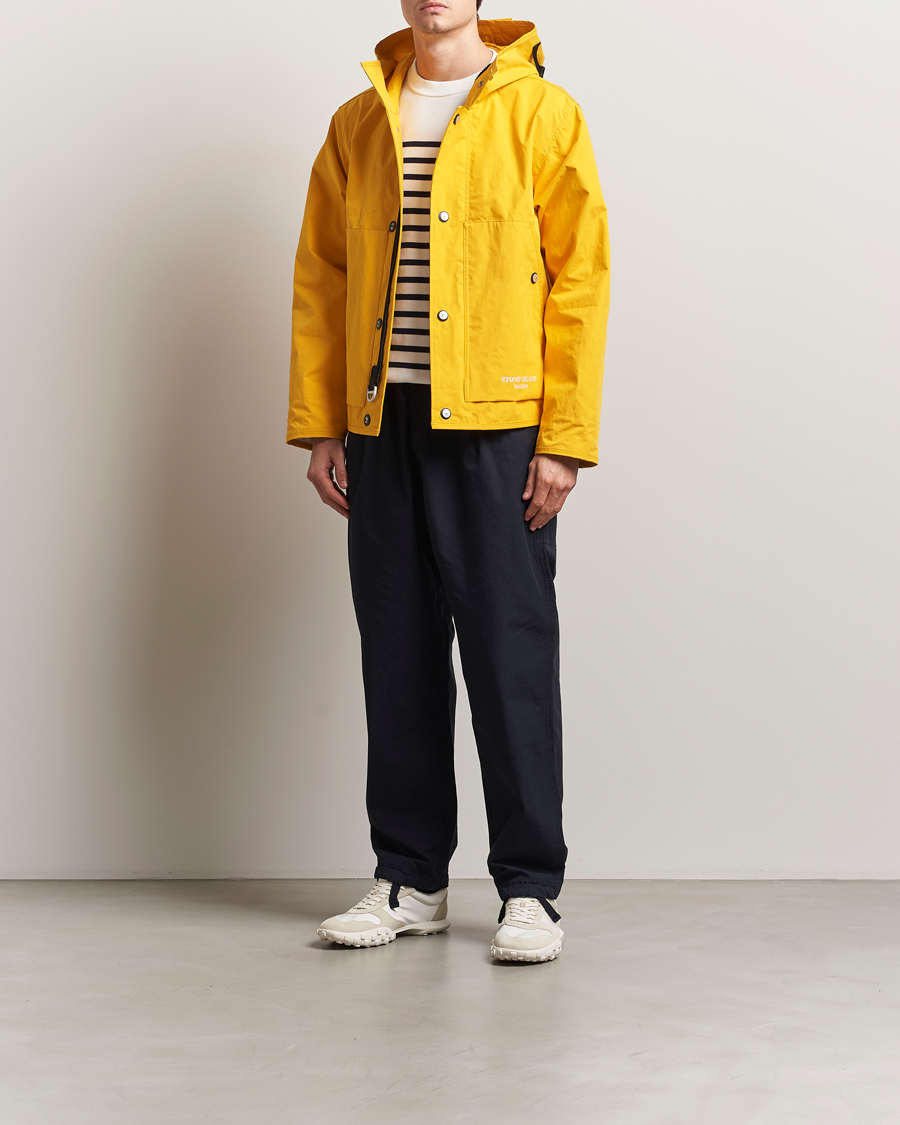 Herre | Bukser | Stone Island | Marina Organic Cotton Tela Pants Navy Blue