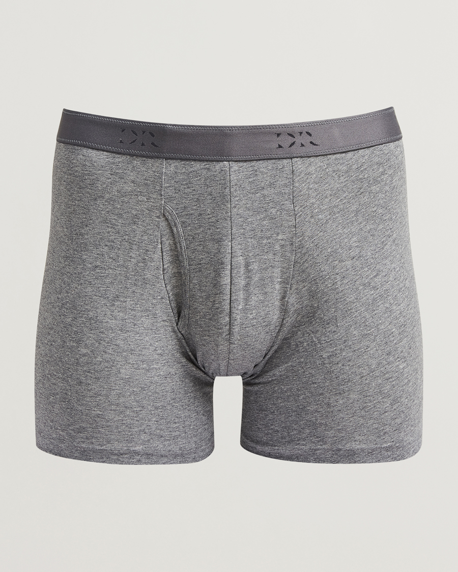 Herre | Undertøj | Derek Rose | Pima Cotton Stretch Trunk Charcoal