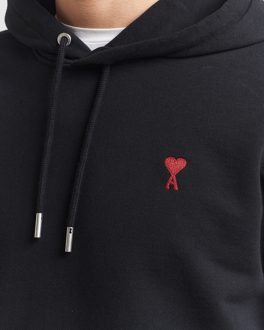 Herre | Trøjer | AMI | Heart Logo Hoodie Black