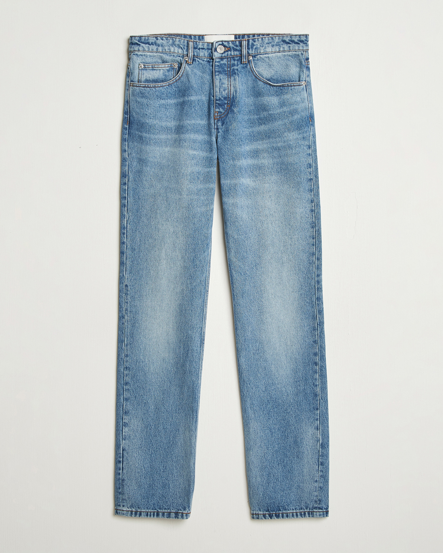 Herre | Jeans | AMI | Classic Fit Jeans Used Blue