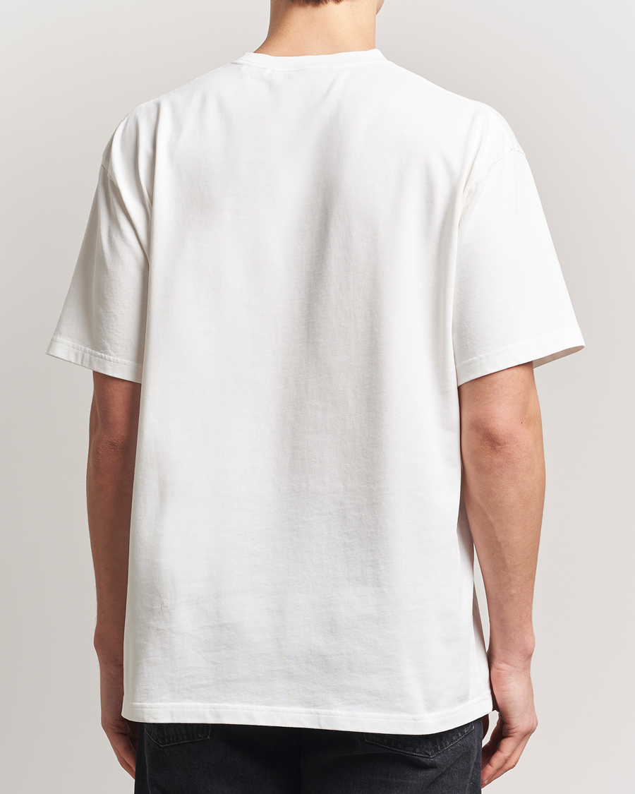 Herre | T-Shirts | Peak Performance | Heavy Cotton Crew Neck T-Shirt Off White