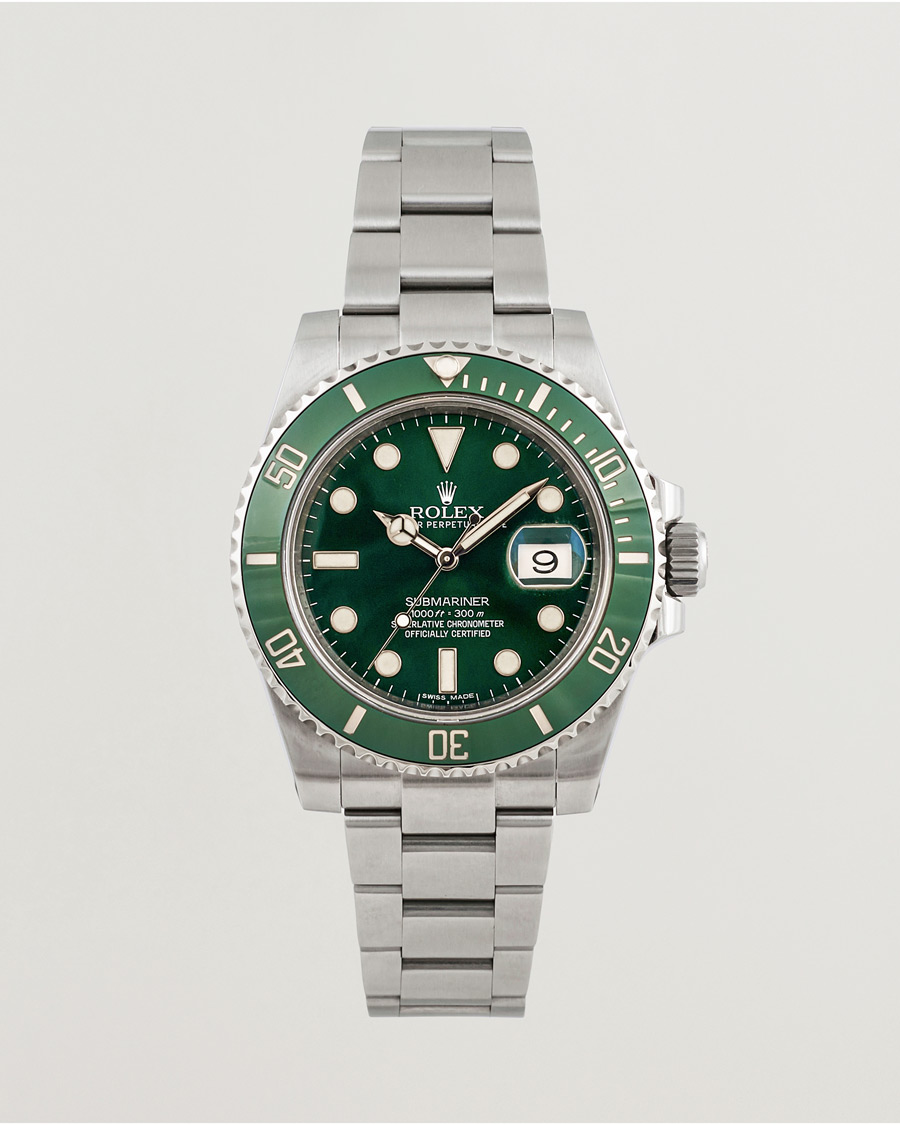 Herre | Rolex Pre-Owned Submariner Hulk | Rolex Pre-Owned | Submariner Hulk