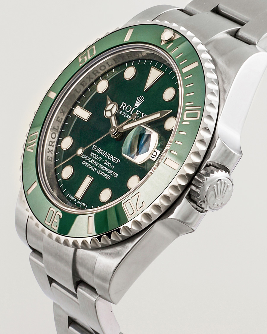 Herre | Rolex Pre-Owned Submariner Hulk | Rolex Pre-Owned | Submariner Hulk