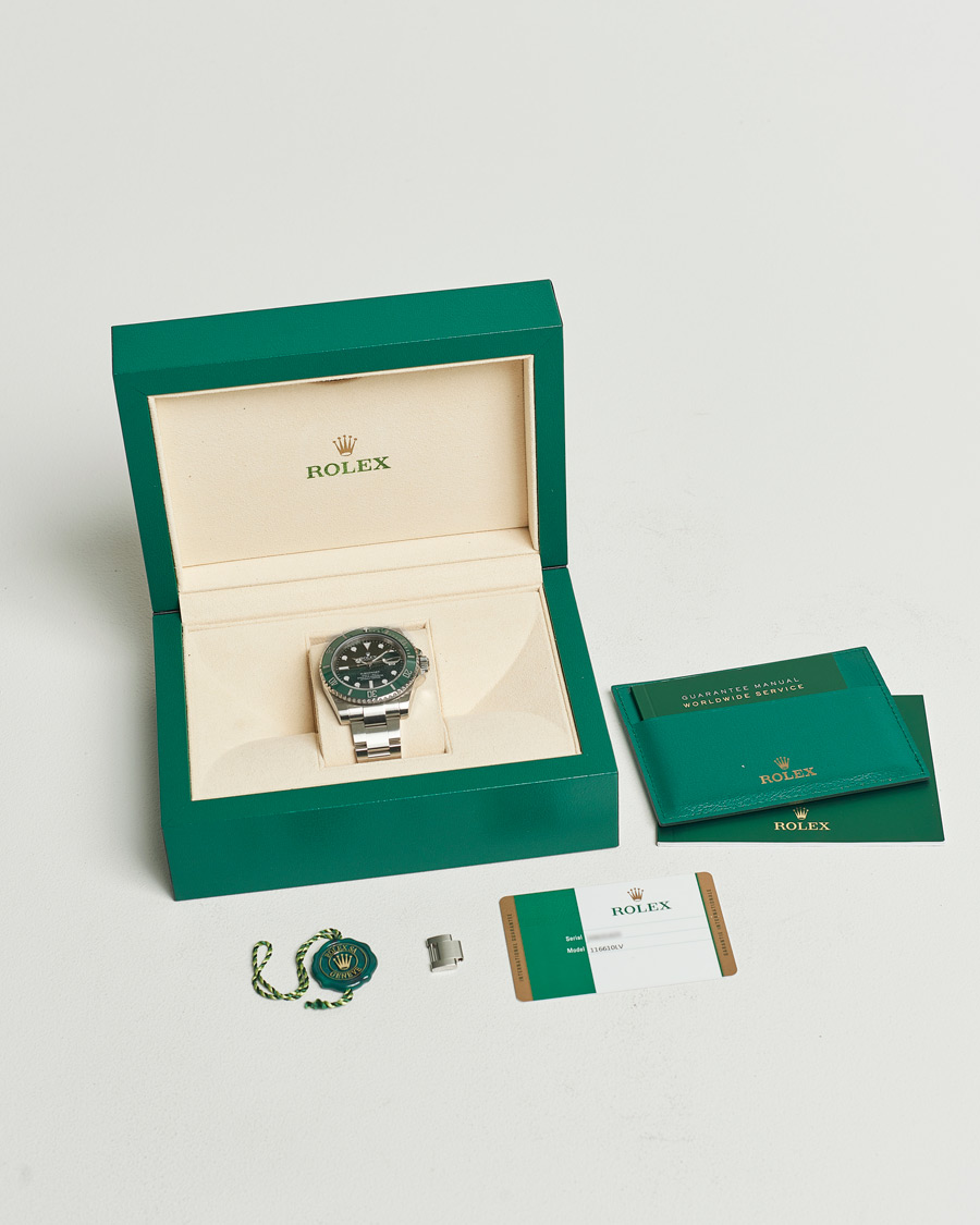 Herre | Rolex Pre-Owned Submariner Hulk | Rolex Pre-Owned | Submariner Hulk