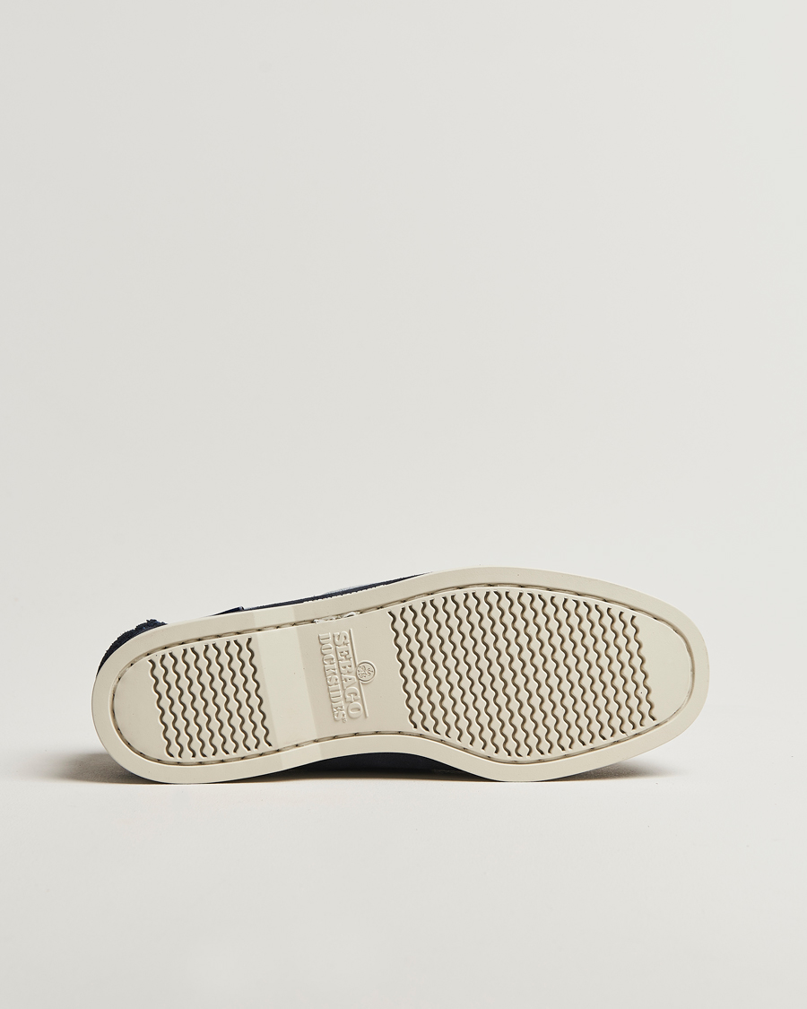 Herre | Sejlersko | Sebago | Docksides Portland Jib Boat Shoe Navy/Grey