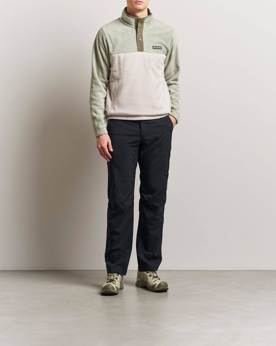 Herre | Trøjer | Columbia | Steens Mountain Half Zip 2.0 Fleece Dark Stone/Safari