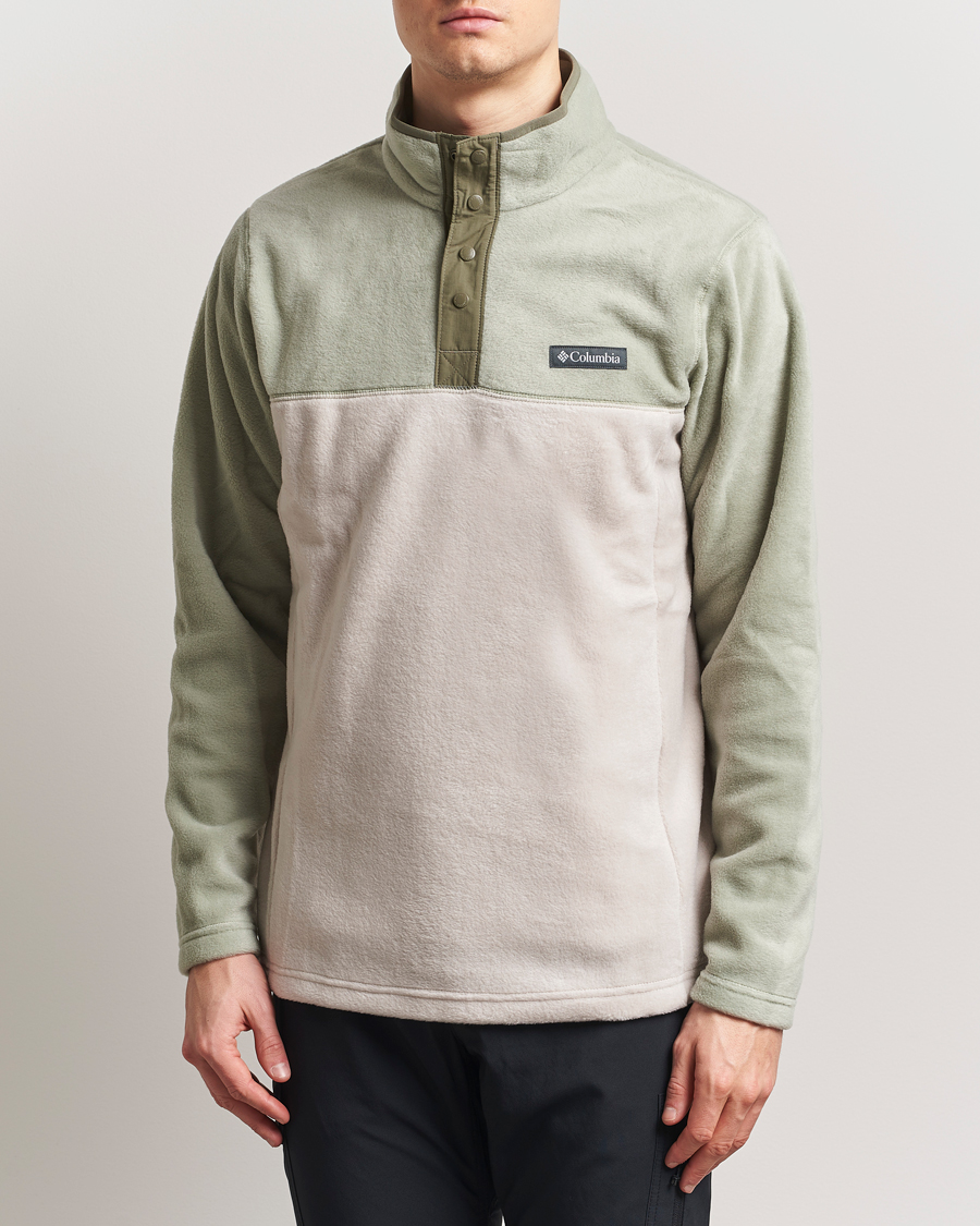 Herre | Trøjer | Columbia | Steens Mountain Half Zip 2.0 Fleece Dark Stone/Safari