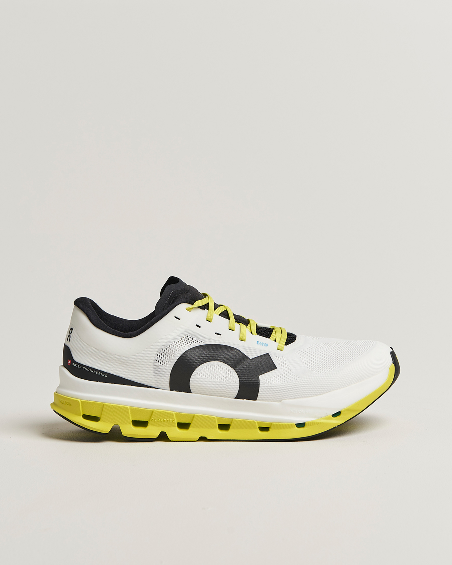 Herre | Løbesko | On | Cloudflow 5 White/Lime