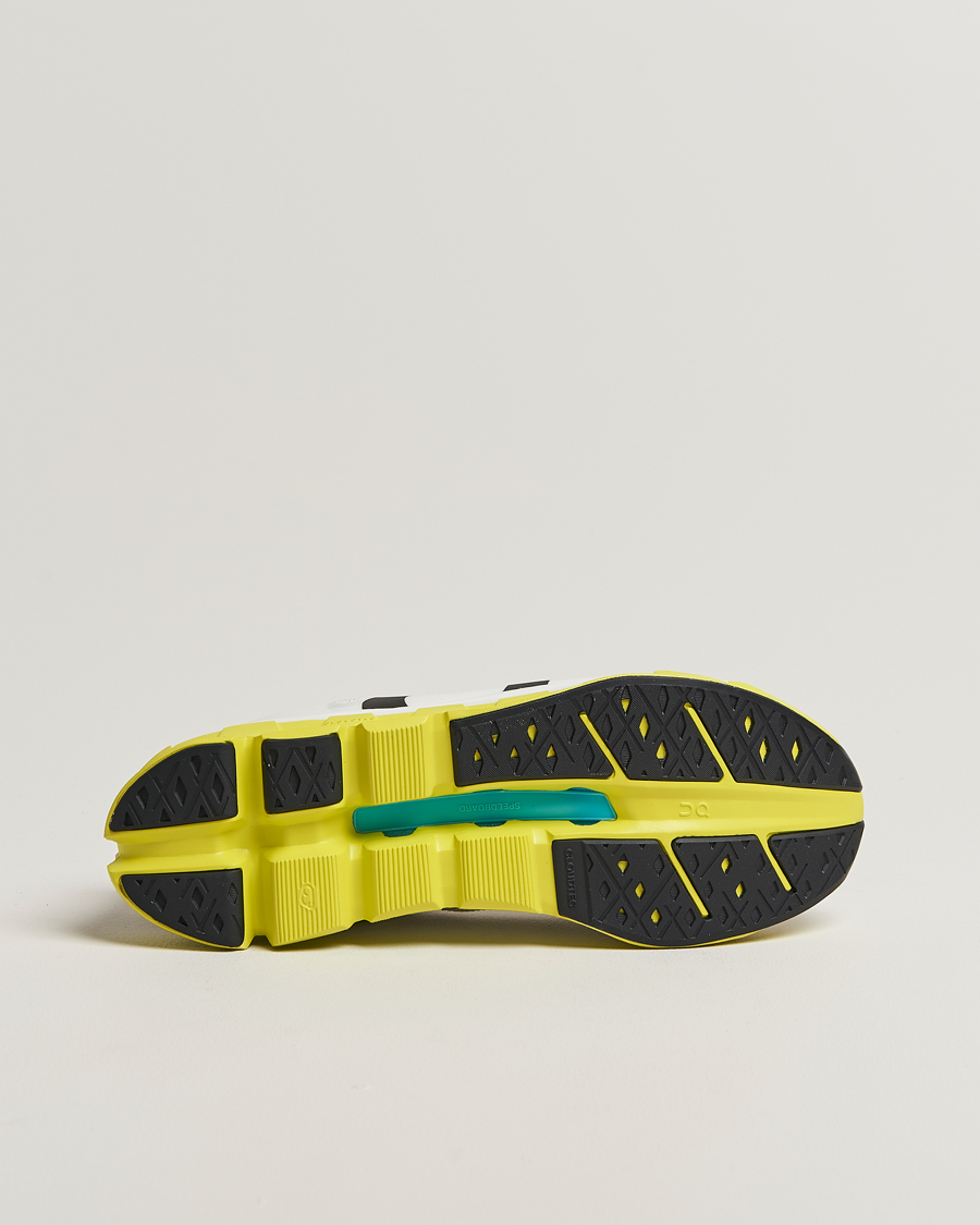 Herre | Løbesko | On | Cloudflow 5 White/Lime