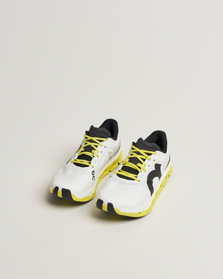 Herre | Løbesko | On | Cloudflow 5 White/Lime
