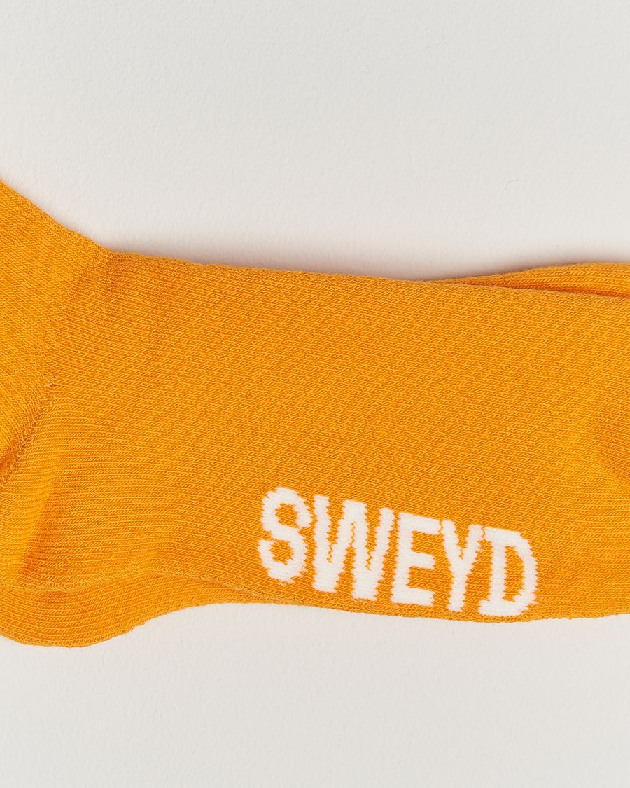 Herre | Undertøj | Sweyd | Cotton Cabin Socks Safety Orange