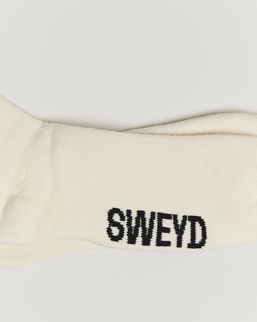 Herre | Undertøj | Sweyd | Cotton Cabin Socks Off White