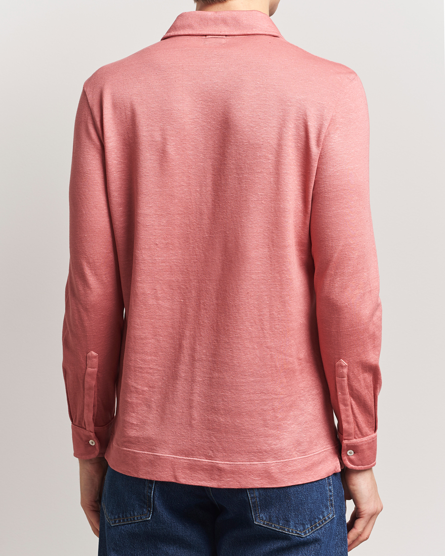 Herre | Polotrøjer | Massimo Alba | Raya Long Sleeve Polo Coral
