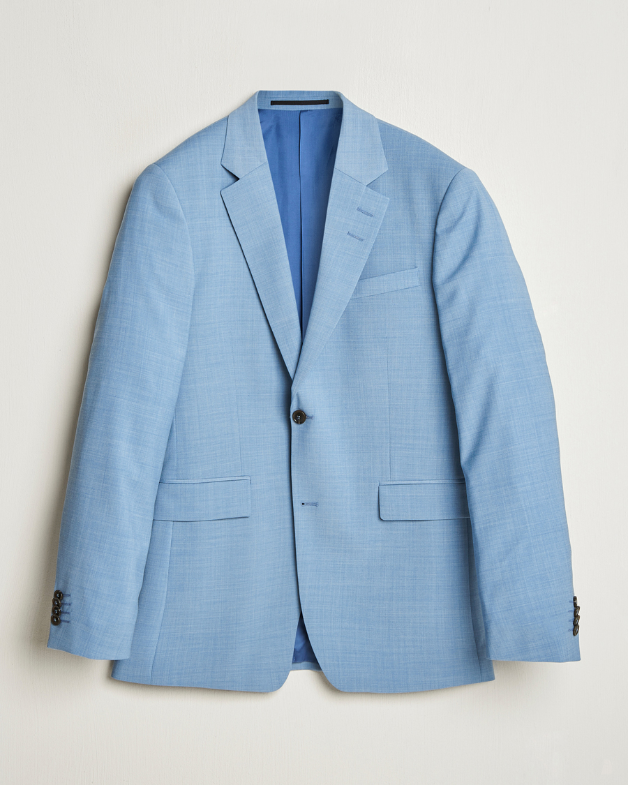 Herre | Blazere & jakker | Tiger of Sweden | Justin Wool Blazer Rustic Blue