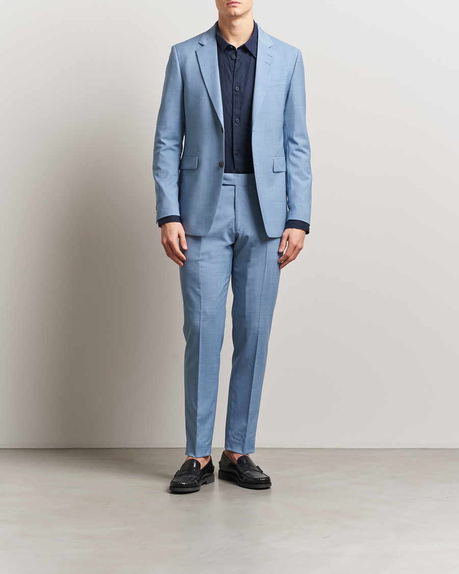 Herre | Blazere & jakker | Tiger of Sweden | Justin Wool Blazer Rustic Blue