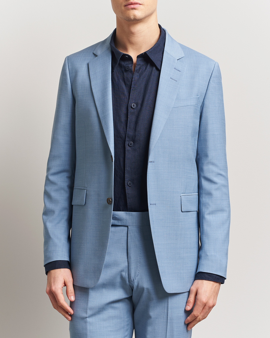 Herre | Blazere & jakker | Tiger of Sweden | Justin Wool Blazer Rustic Blue
