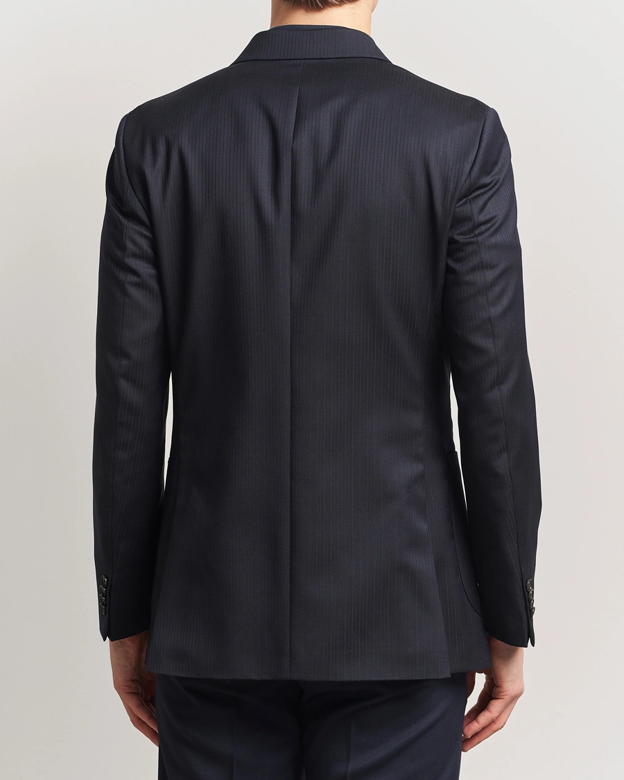 Herre | Blazere & jakker | Tiger of Sweden | Joachim Wool Double Breasted Blazer Dark Ink