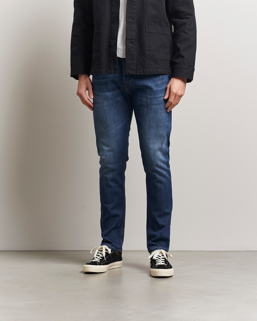 Herre | Jeans | Dondup | Icon Regular Fit Jeans Dark Blue