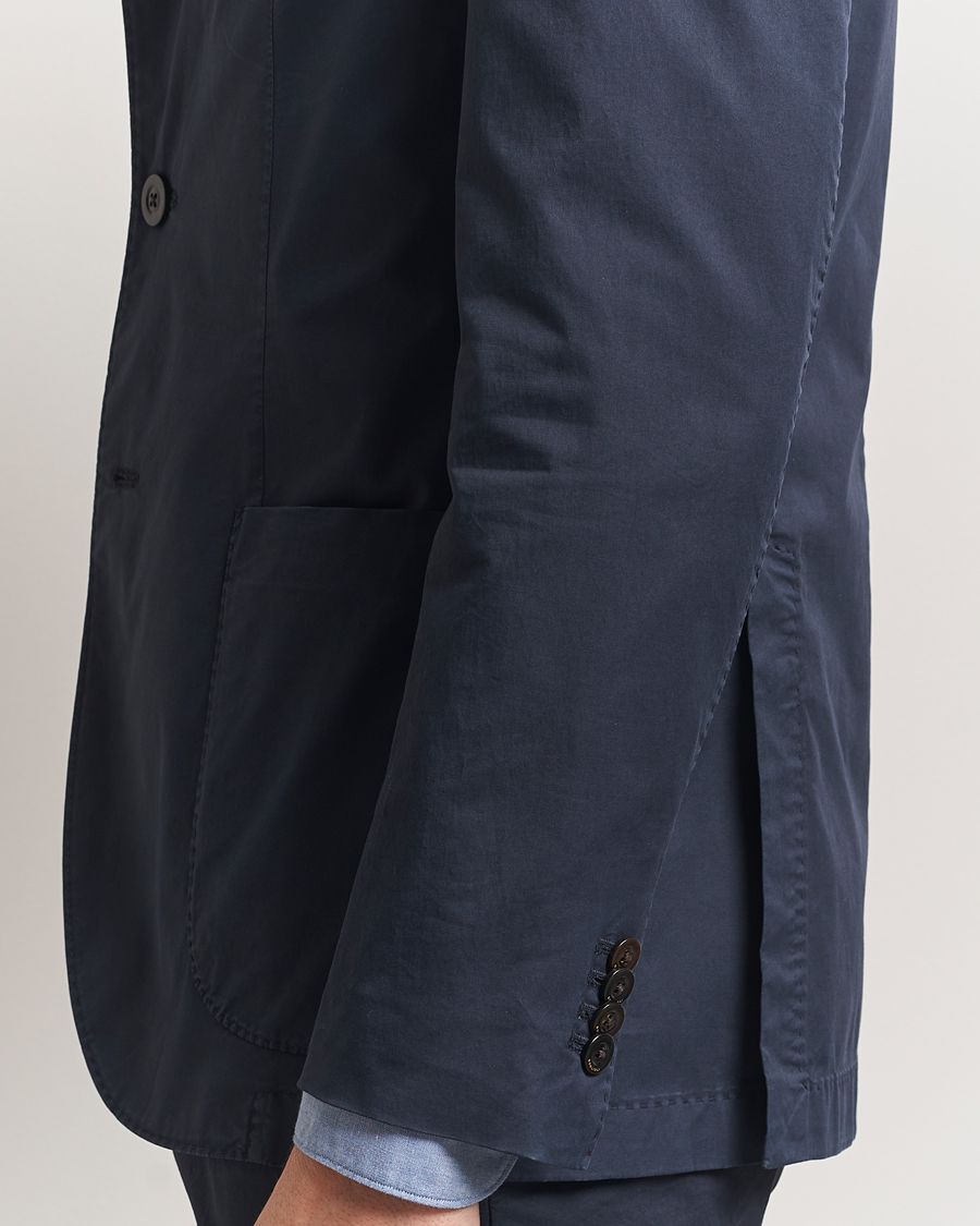 Herre | Jakkesæt | Boglioli | K Jacket Supima Cotton Suit Navy