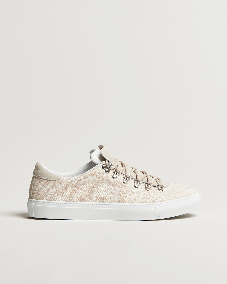 Herre | Diemme Marostica Low Linen Sneaker Natural | Diemme | Marostica Low Linen Sneaker Natural