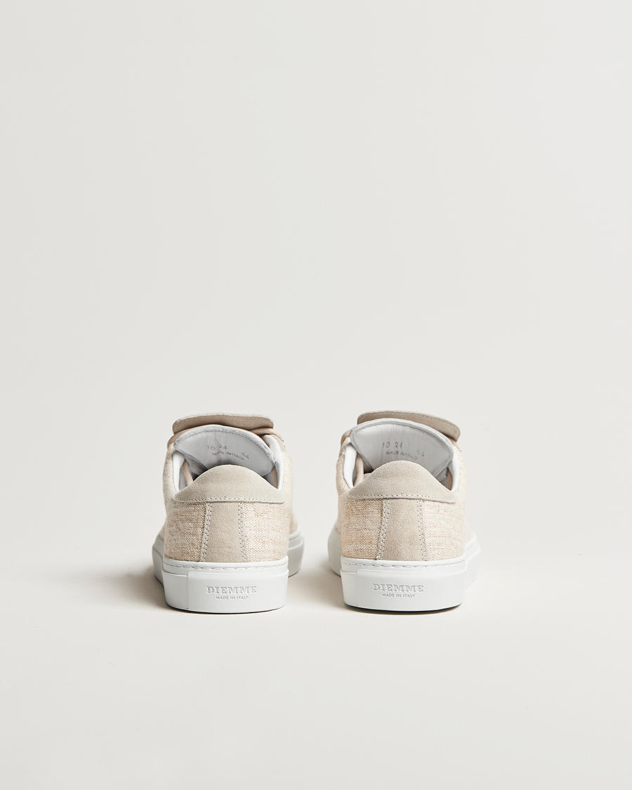 Herre | Diemme Marostica Low Linen Sneaker Natural | Diemme | Marostica Low Linen Sneaker Natural