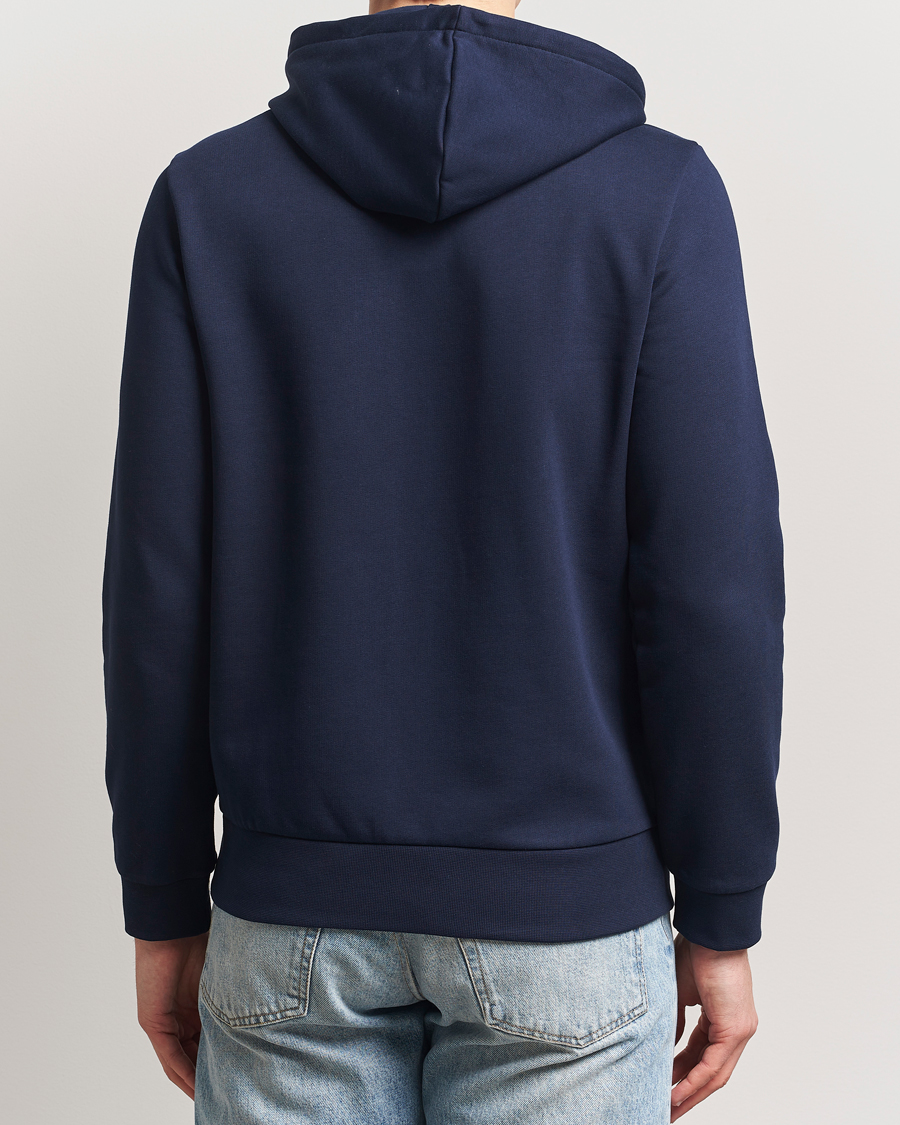 Herre | Trøjer | Lacoste | Full Zip Hoodie Navy Blue