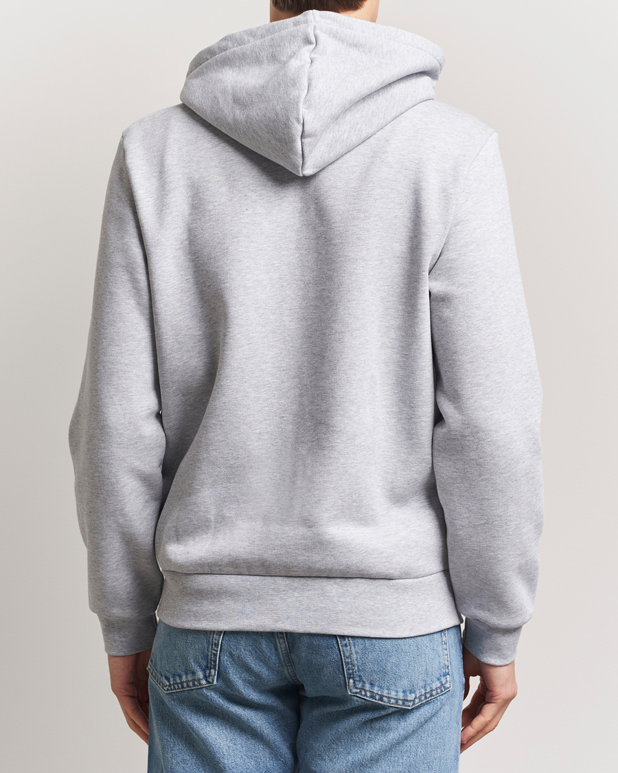 Herre | Trøjer | Lacoste | Full Zip Hoodie Silver Chine