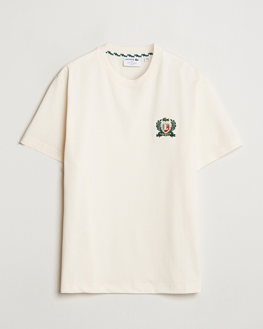 Herre | T-Shirts | Lacoste | Classic Fit Embroidered T-Shirt Lapland