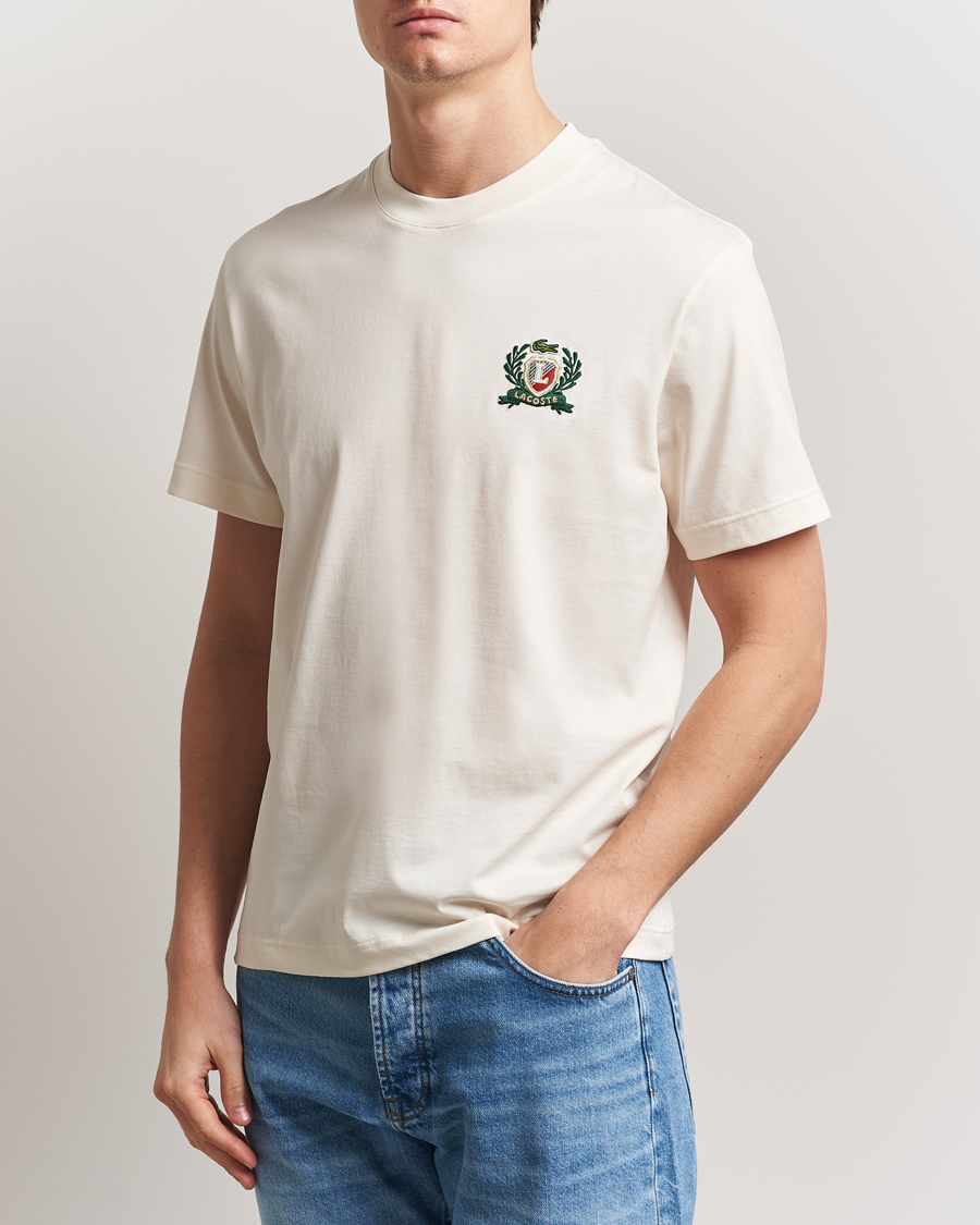 Herre | T-Shirts | Lacoste | Classic Fit Embroidered T-Shirt Lapland