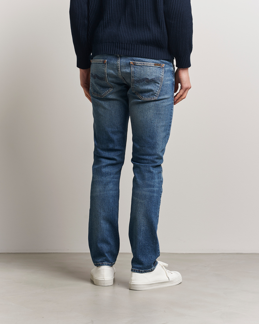 Herre | Jeans | Nudie Jeans | Lean Dean Jeans Worn In Selvage
