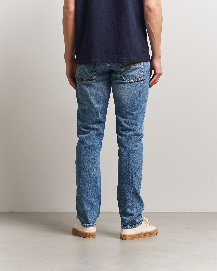 Herre | Jeans | Nudie Jeans | Solid Ollie Jeans Worn Vintage