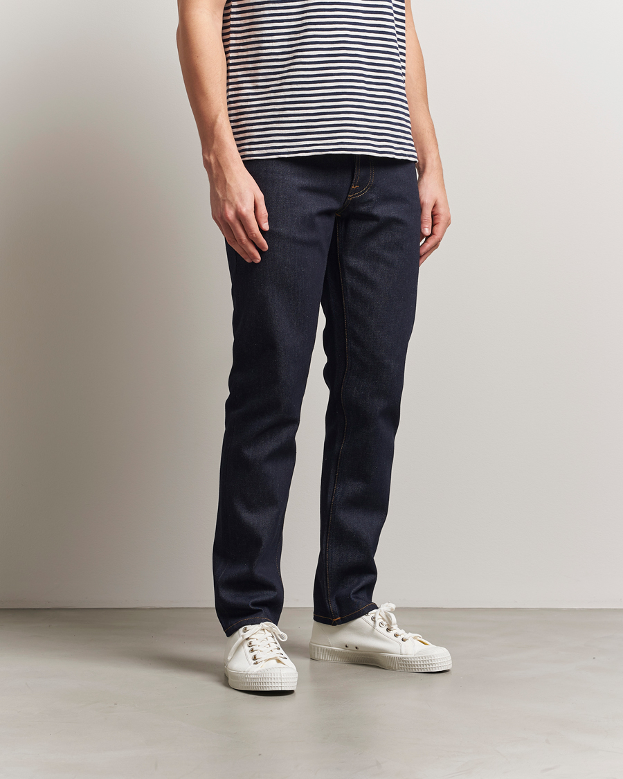 Herre | Jeans | Nudie Jeans | Solid Ollie Jeans Dry Abyss