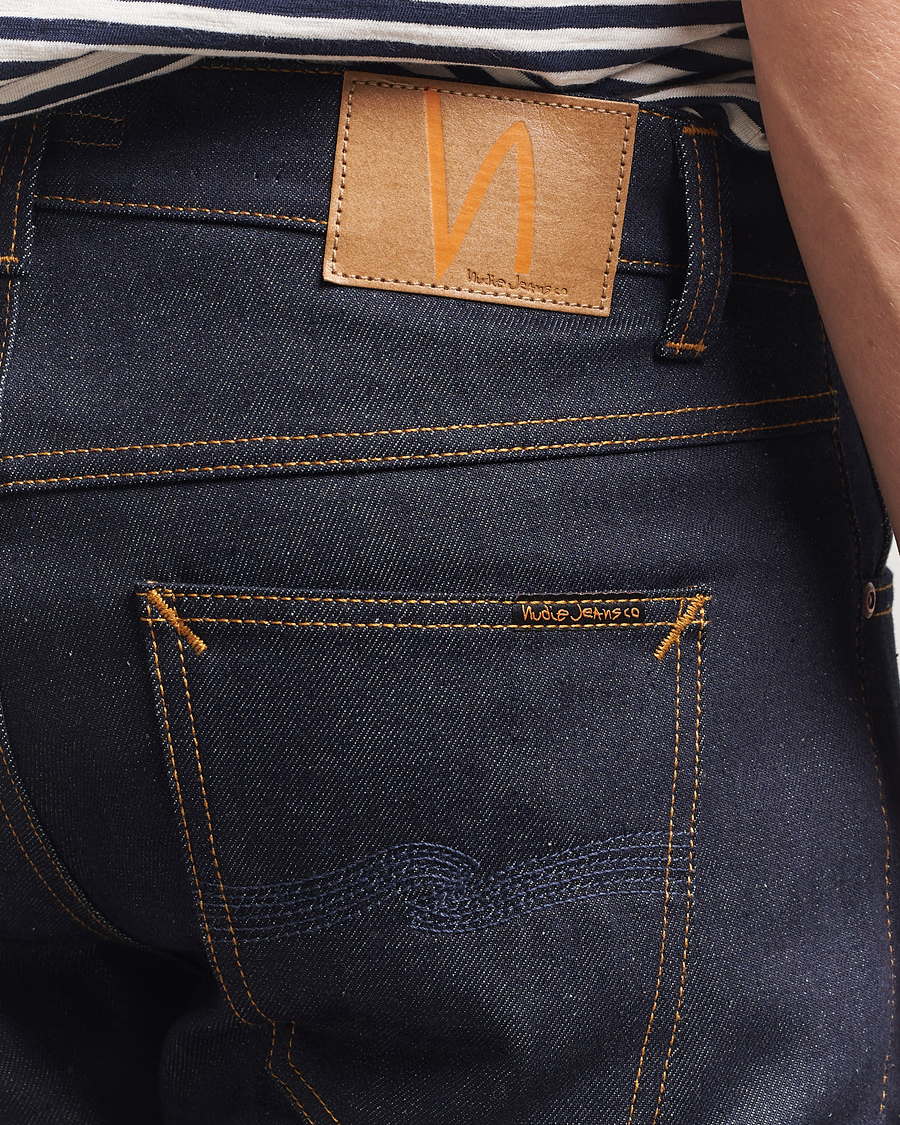 Herre | Jeans | Nudie Jeans | Solid Ollie Jeans Dry Abyss